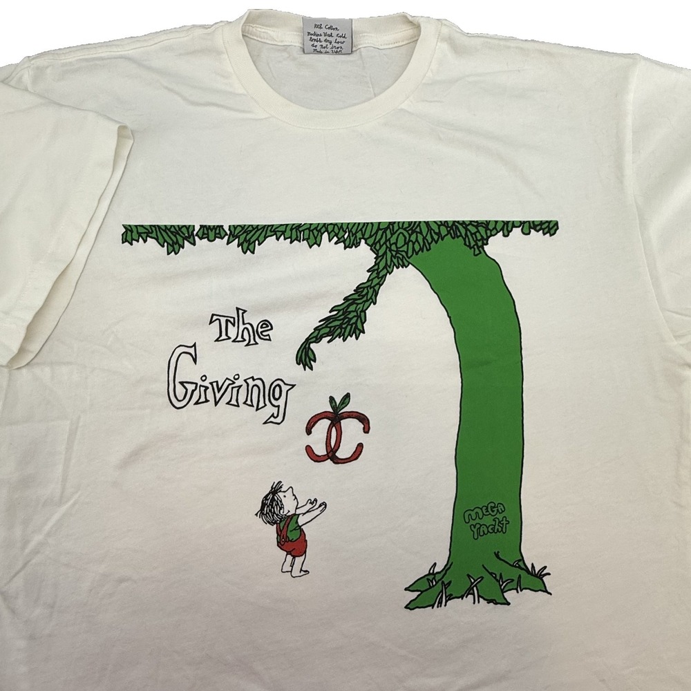 Mega Yacht The Giving Tree Designer T-Shirt Medium M NWOT Streetwear